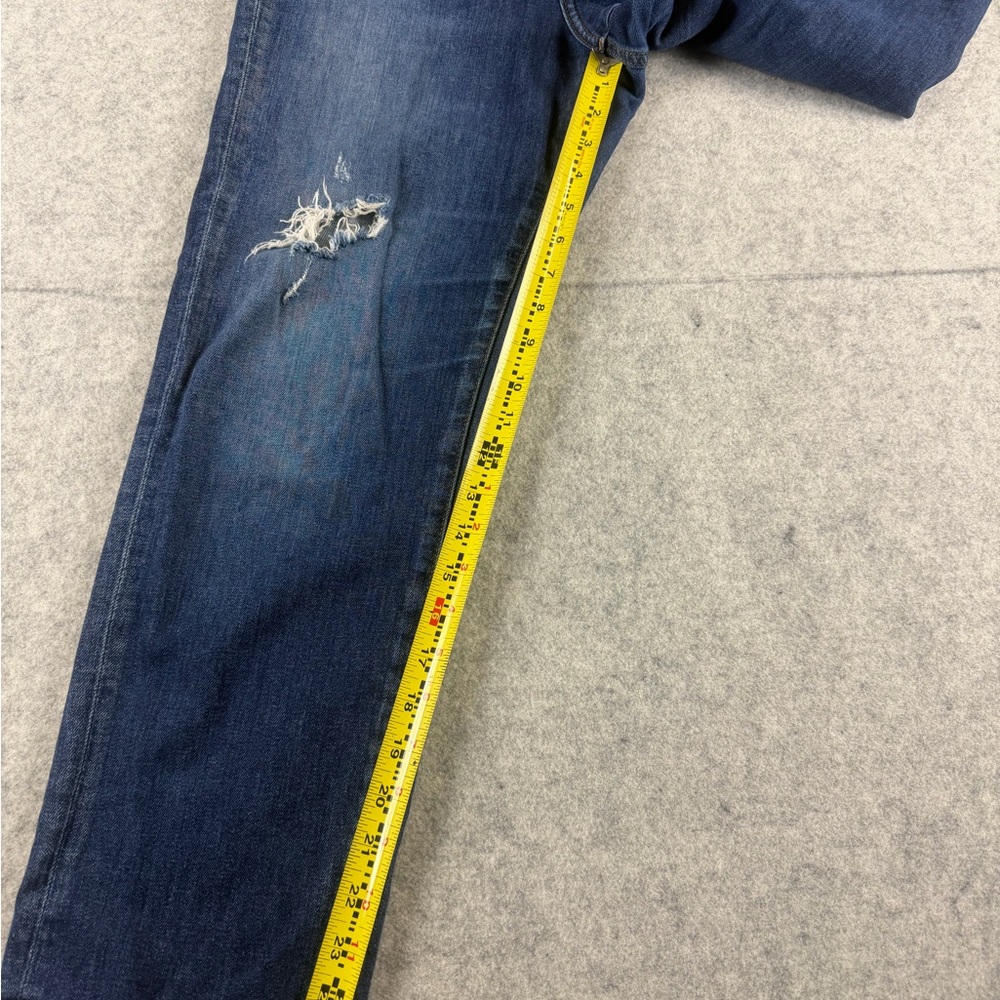 Uniqlo KaiharaWomens High-Rise Straight Boyfriend Distressed Jeans Size 3 - Picture 3 of 11